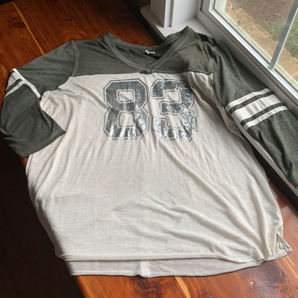 Actice C jersey style 3/4 slv shirt - Picture 1 of 7